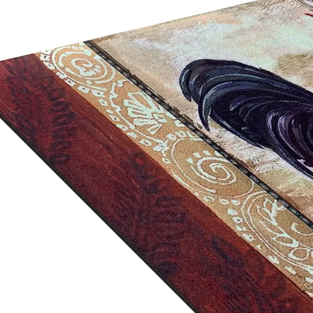 PowerSellerUSA Decorative Outdoor/Indoor Entrance Door Mat Rug, 2' x 3'